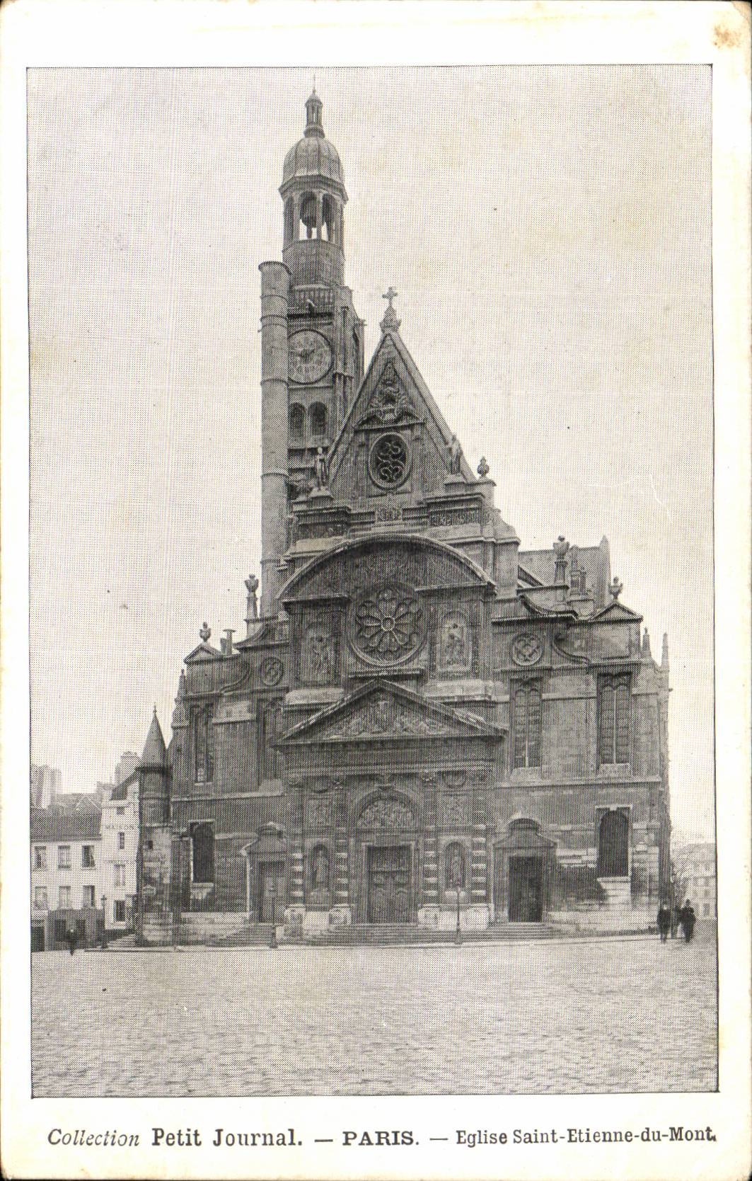 Paris - 5 Eglise Saint Etienne du Mont - Collection Petit Journal - CPA 