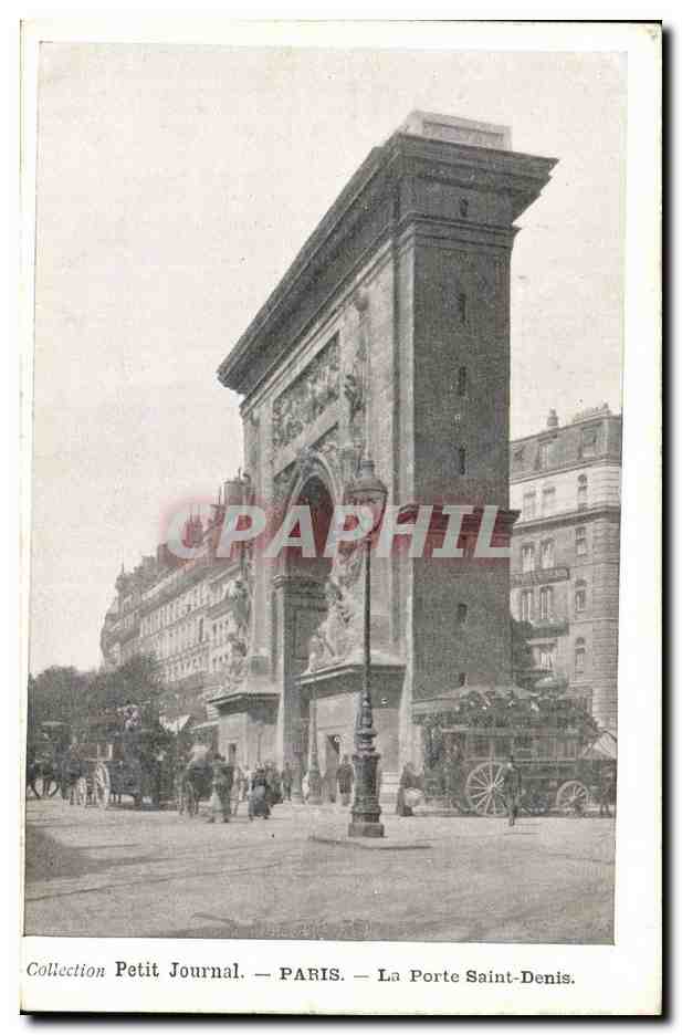 Paris 10 - Porte Saint Denis - Collection Petit Journal - CPA 