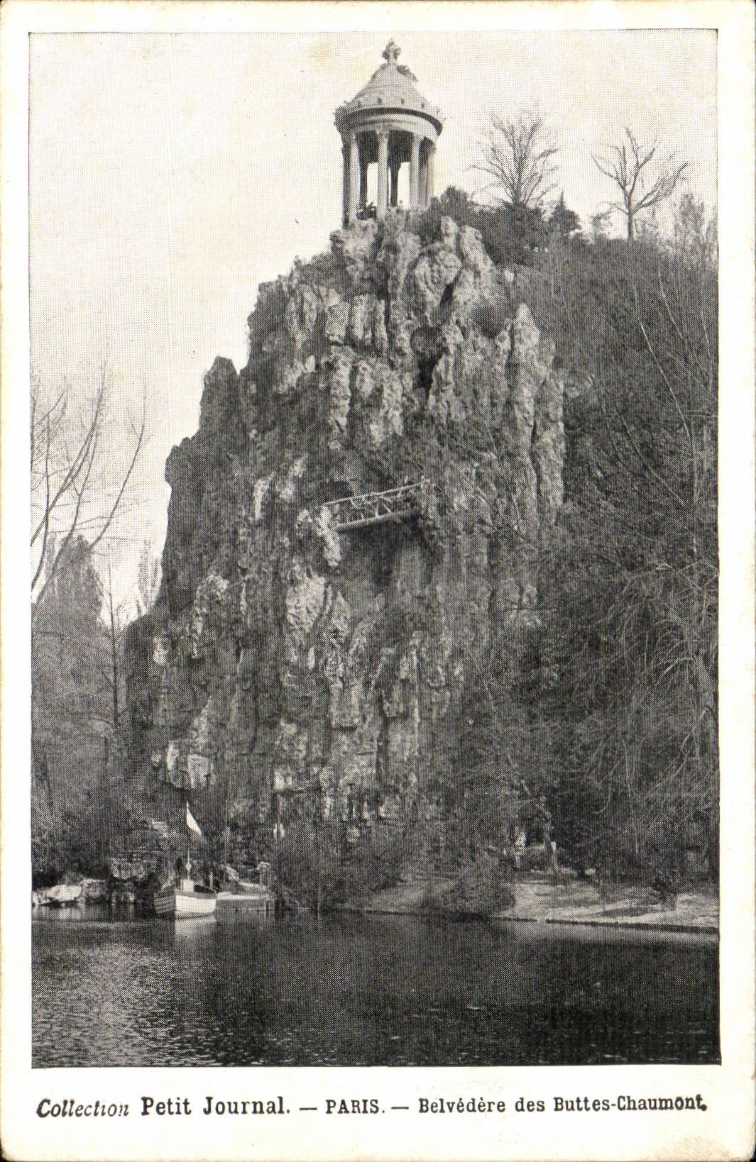 Paris 19 - Belvedere des Buttes Chaumont - Collection Petit Journal - CPA 