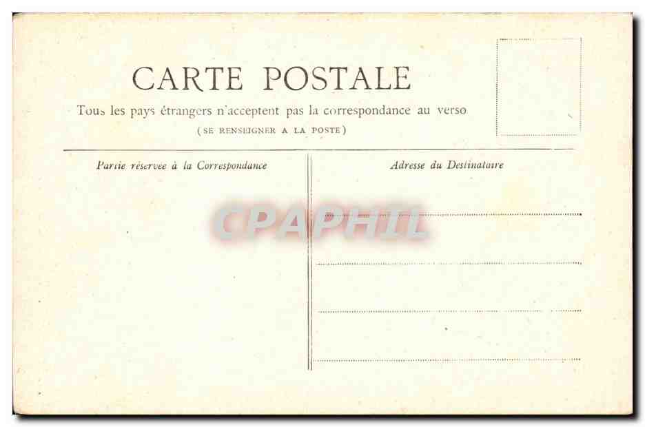 Paris 19 - Belvedere des Buttes Chaumont - Collection Petit Journal - CPA  — Rückseite