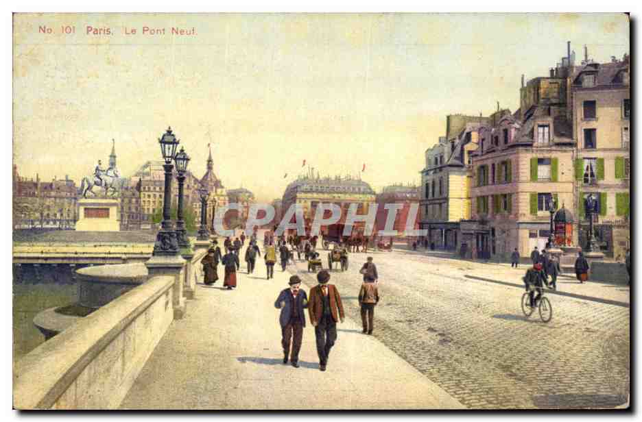 Paris 1 - Le Pont Neuf CPA 