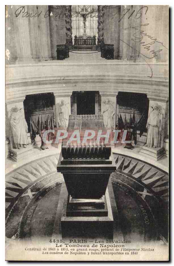 Paris - 7 - Hotel des Invalides - Tombeau de Napleon - CPA 
