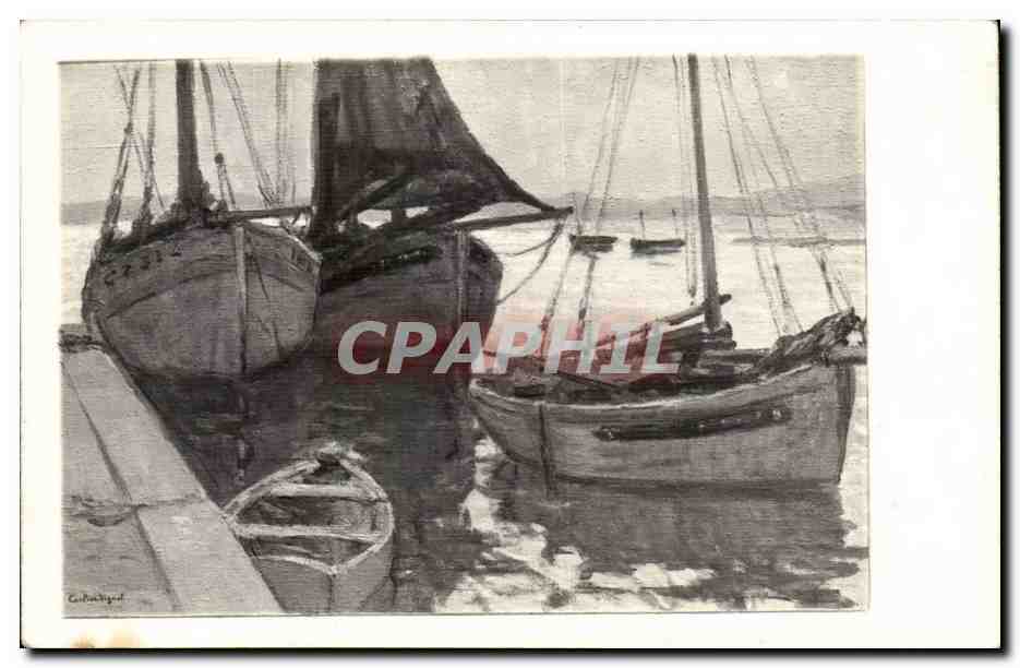 Paris - 7 - Tableaux - Arts - Bateau - 65 Rue du Bac - Vizzavona - CPA 