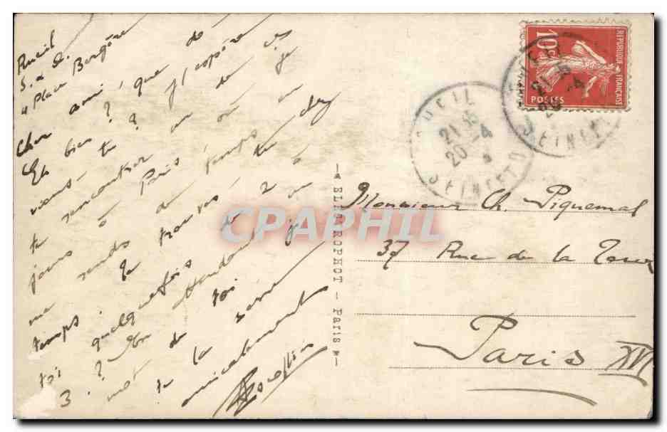 Kaiserin Joséphine — P. Prud'hon — n°38 — Rückseite
