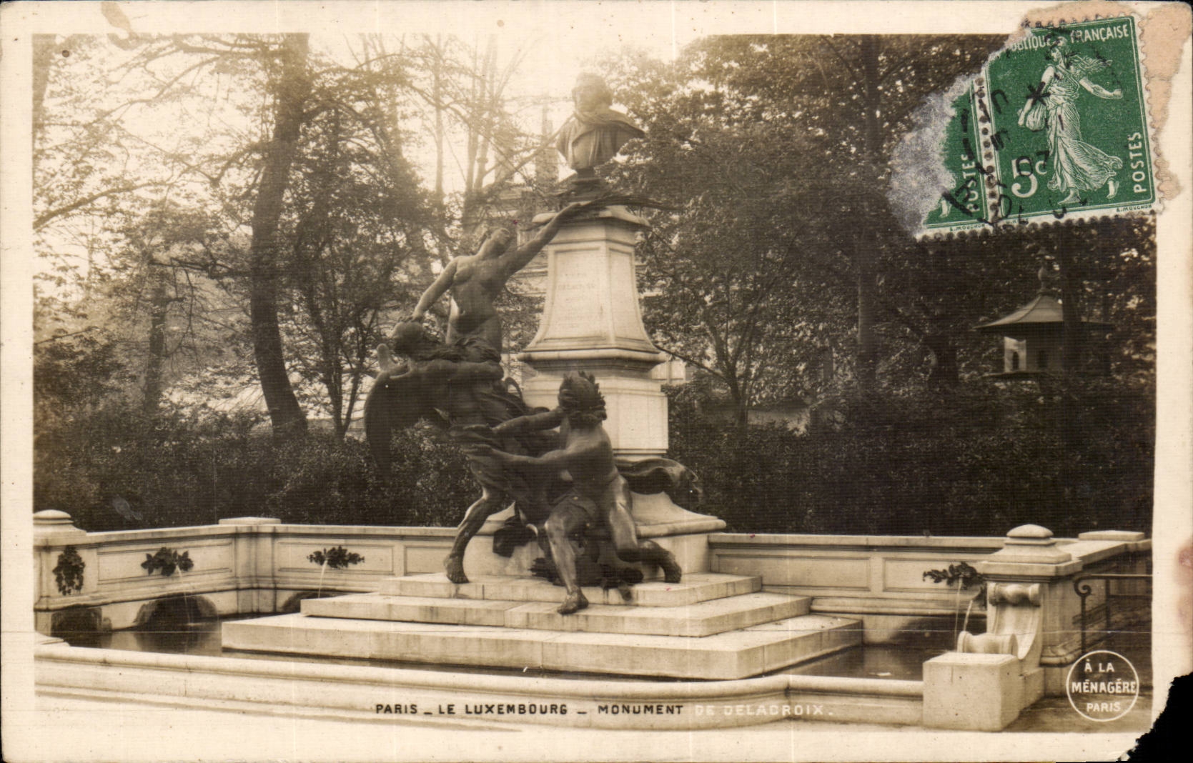 Paris - 6 - Le Luxembourg - Monument CPA 