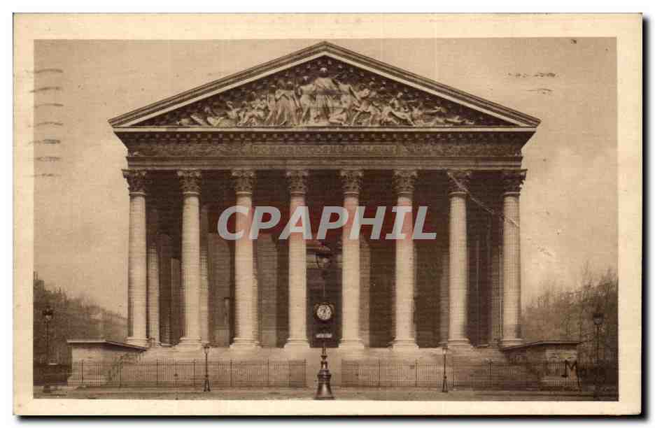Paris - 8 - Les Petits Tableaux de Paris - La Madeleine CPA 