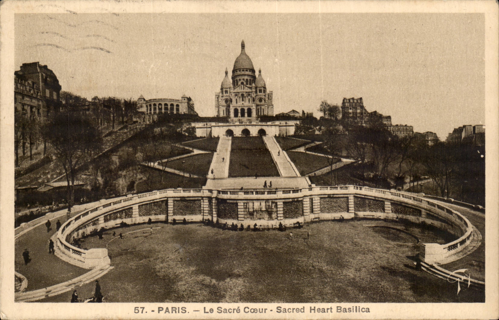 Paris - 14 - Le Sacre Coeur CPA 