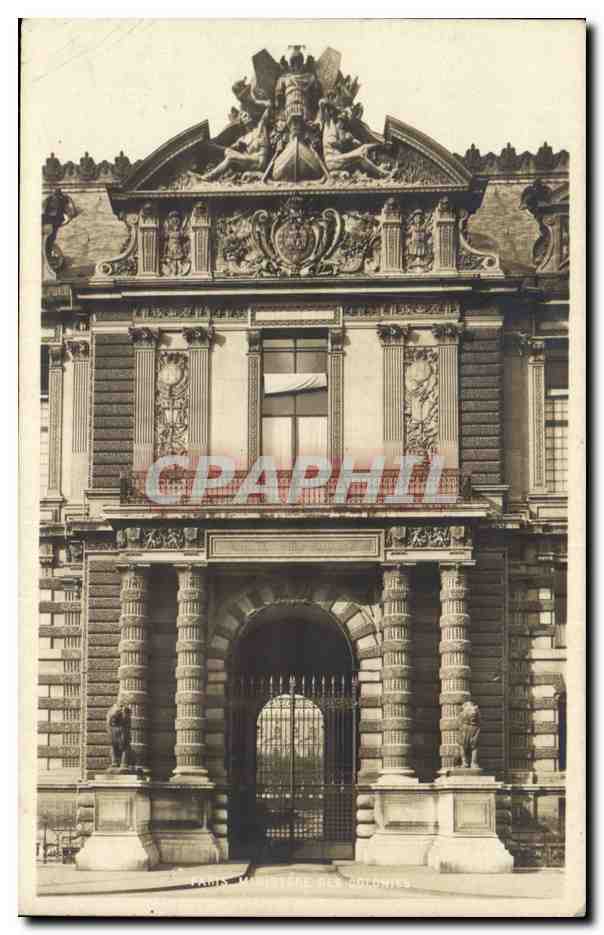 Paris - 9 - Ministere des Colonies CPA 