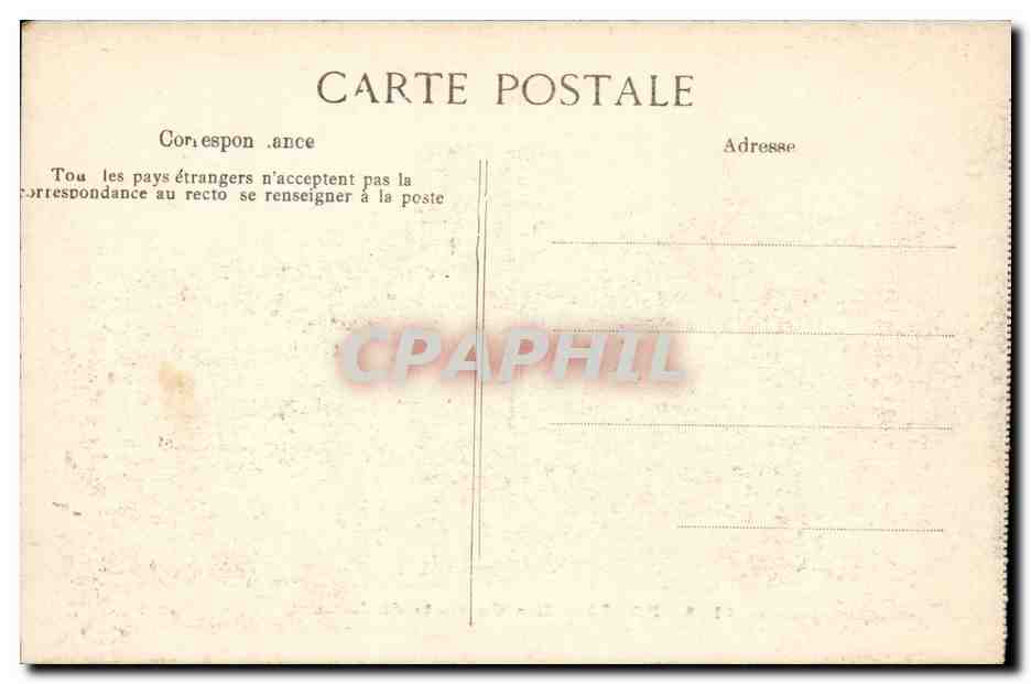 Paris 1 - Les Guichets du Louvre - tramway - CPA 6  — Rückseite