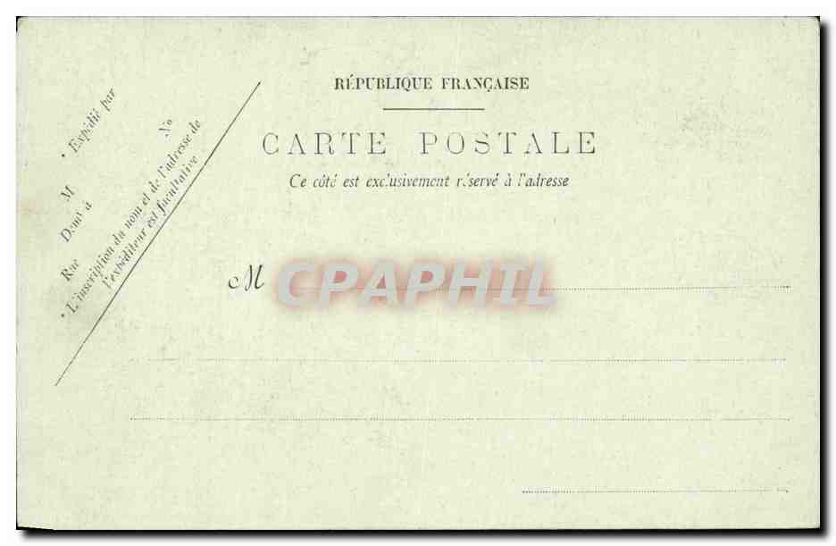 Paris 6 - St Germain des Pres - CPA 6  — Rückseite