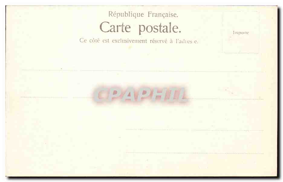 Paris 4 - La Seine et Hotel de Ville - CPA -  — Rückseite