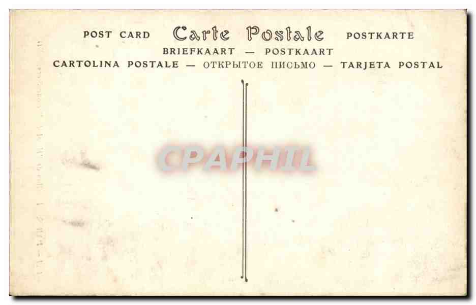 Paris 1 - Pavillon de Hotel Bretonvillier - CPA -  — Rückseite