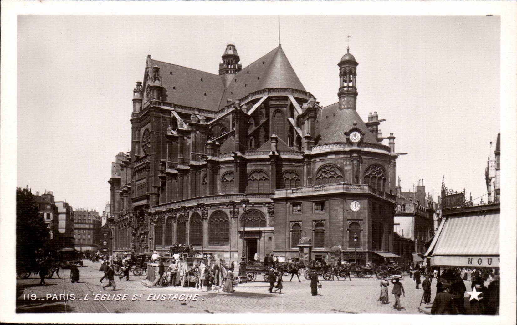 Paris 1 - Eglise Saint Eustache CPA - 