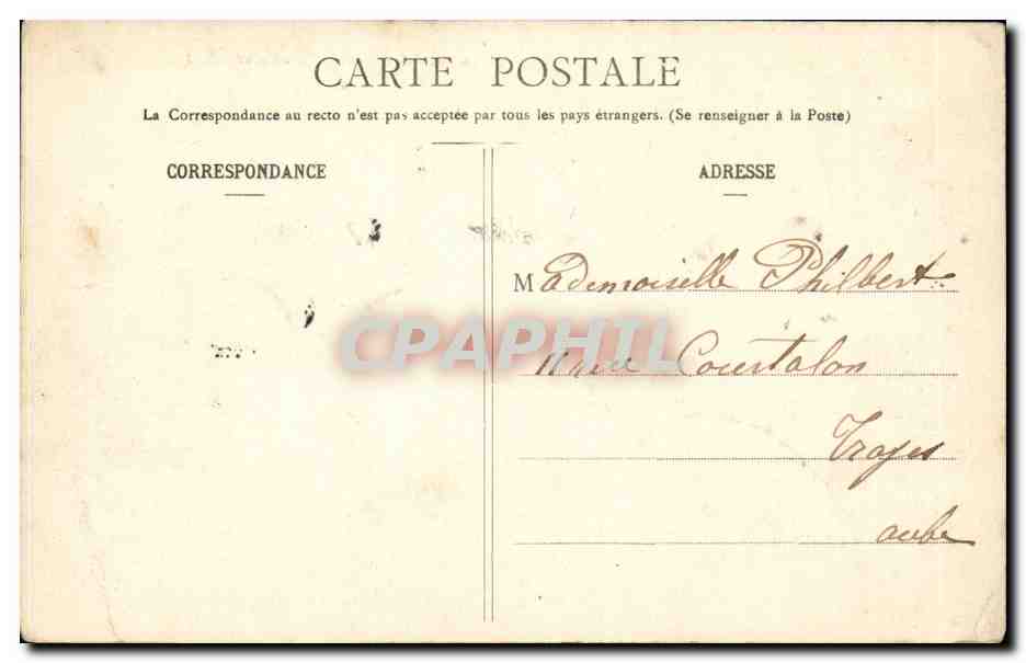 Paris- 9 - La Rue Lafayette et la Place Cadet CPA -  — Rückseite