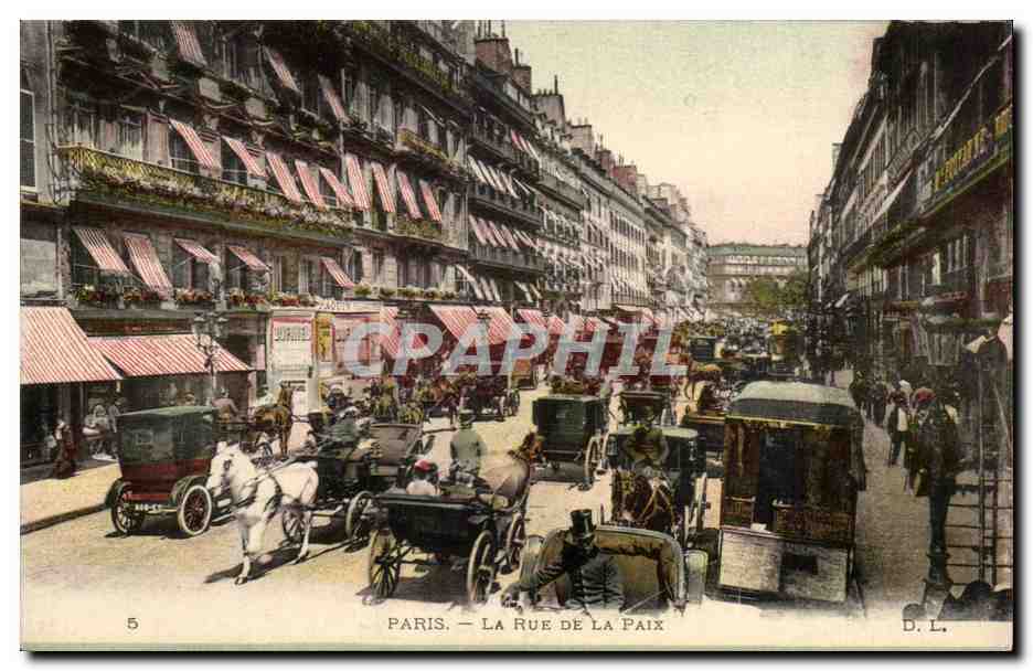 Paris - 2 - Rue de la Paix CPA - 