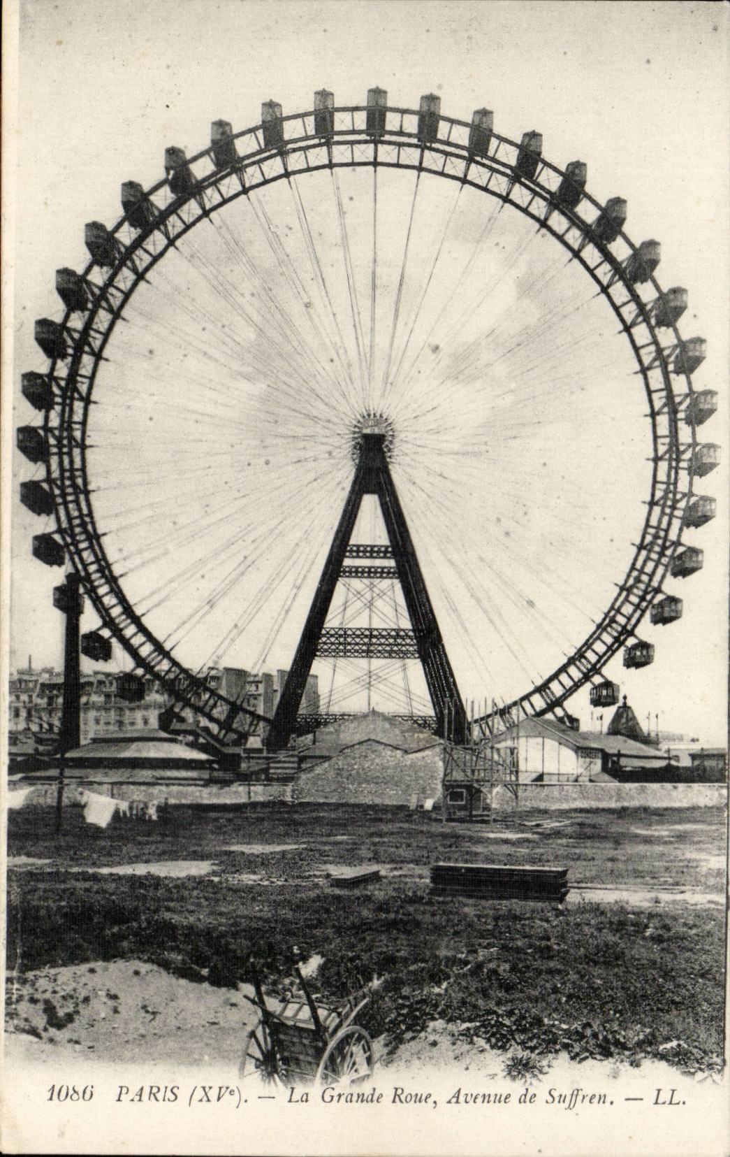 Paris - 1 - La Grande Roue - Avenue du Suffren - CPA 