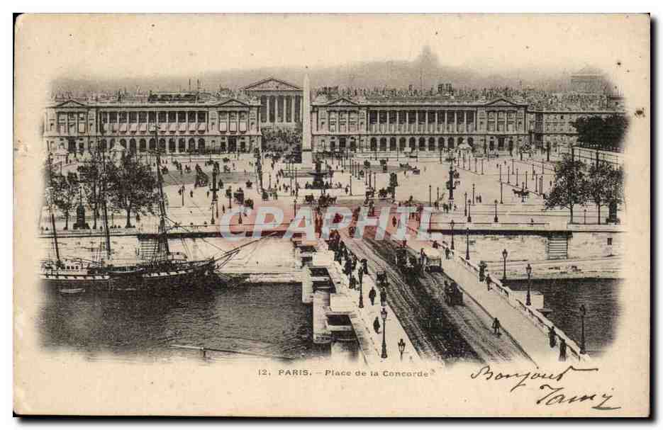 Paris — Place de la Concorde — Mongout Tami