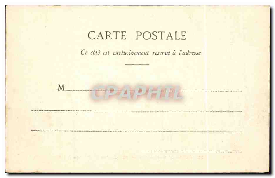 Paris - 1 - Mairie du Ier Arrondissement - Eglise St Germain L'Auxxerois- CPA  — Rückseite