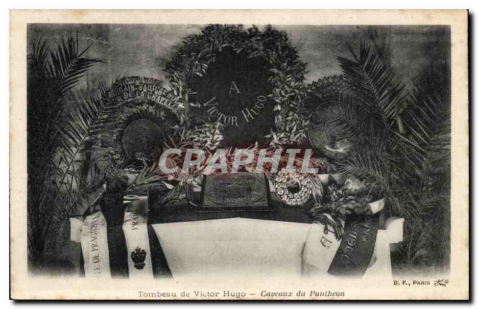 Paris 5 - Tombeau de Victo Hugo - Cavaux du Pantheon - CPA 