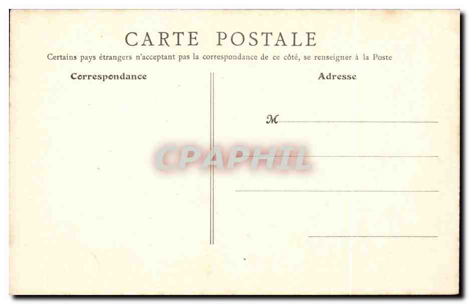 Paris 5 - Tombeau de Victo Hugo - Cavaux du Pantheon - CPA  — Rückseite