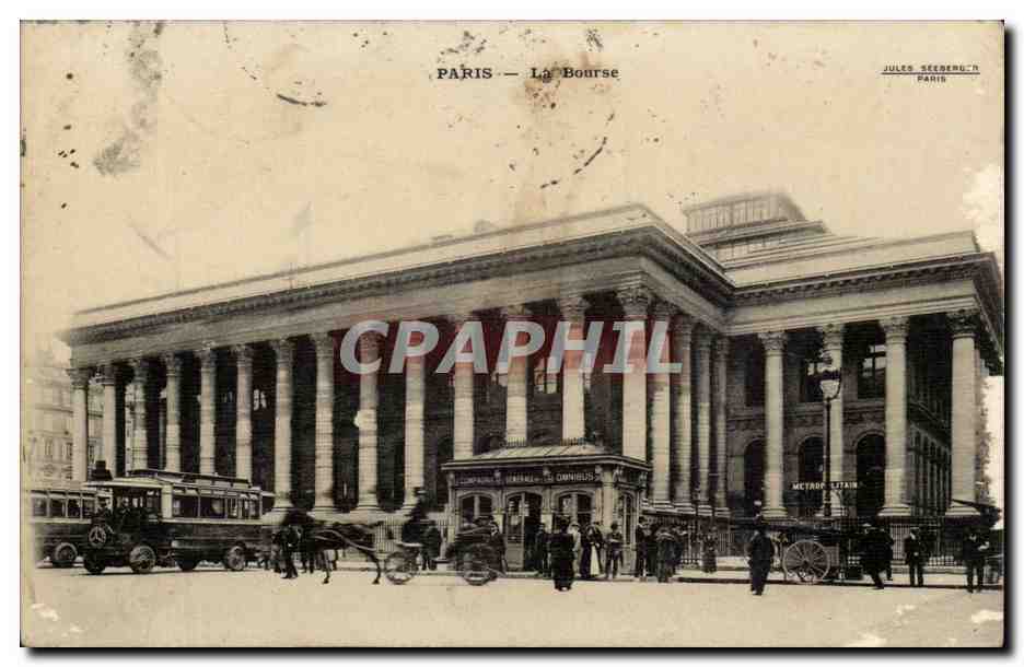 Paris 2 - La Bourse - CPA 