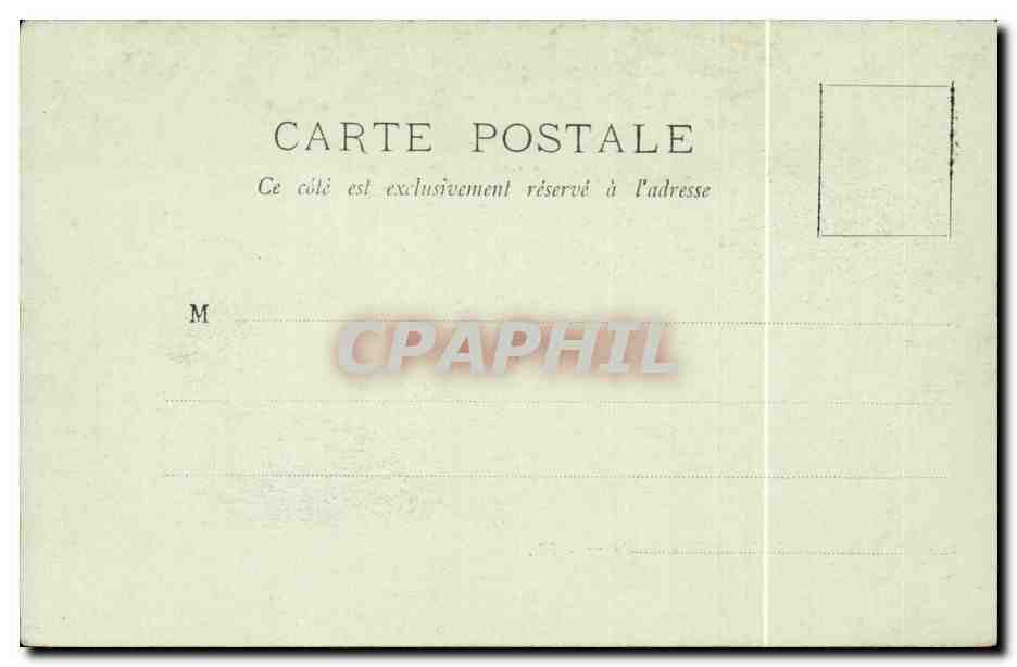 Paris 6 - Le Jardin du Luxembourg CPA  — Rückseite