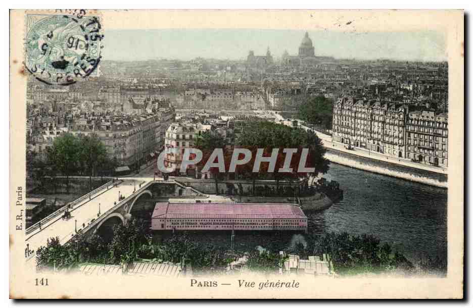 Paris 1 - Vue Generale CPA (Ecole de natation pour hommes)