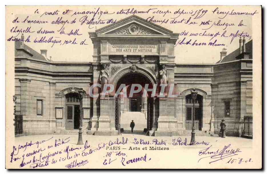 Paris 3 - Arts et Metiers CPA 