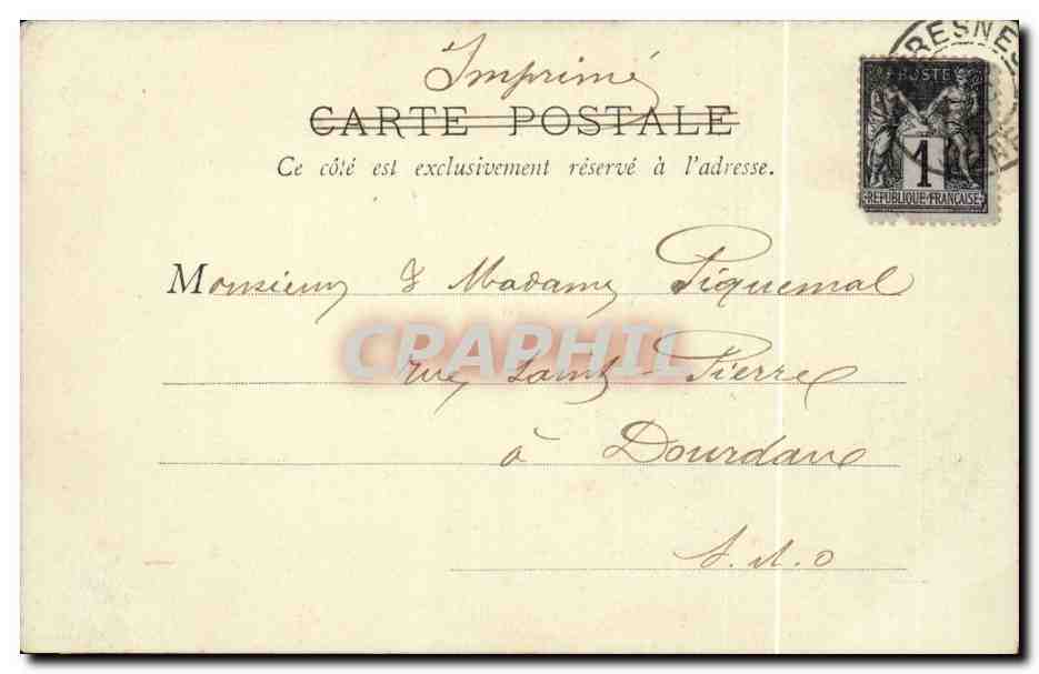Paris 5 - Le Val de Grace - CPA  — Rückseite