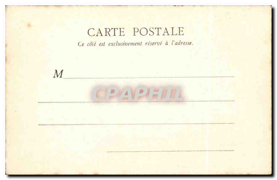 Paris 1 - Place du Carrousel et Palais du Louvre - CPA  — Verso