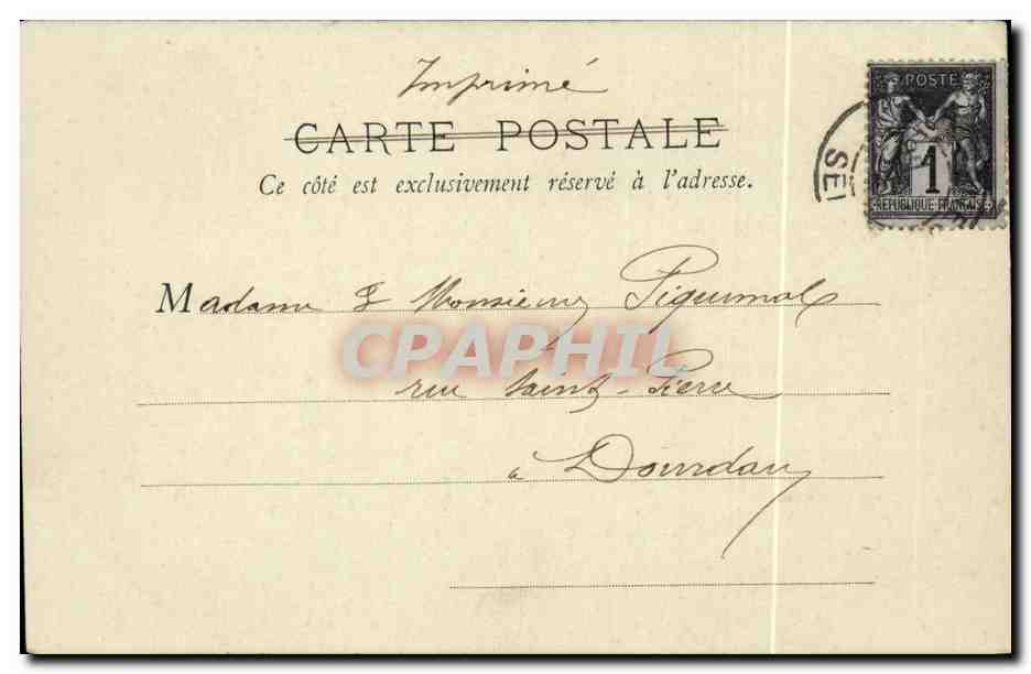 Paris 16 - Viaduc d'Auteuil - CPA  — Rückseite