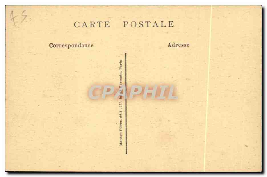 Paris 5 - Jardin des Plantes - La Panthere - Panther - Chat - Cat - CPA  — Rückseite