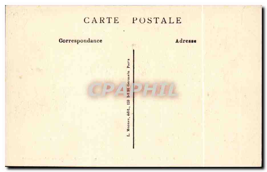 Paris 5 - Jardin des Plantes - Les Ours s'Amusent - bears - CPA bear ours — Rückseite