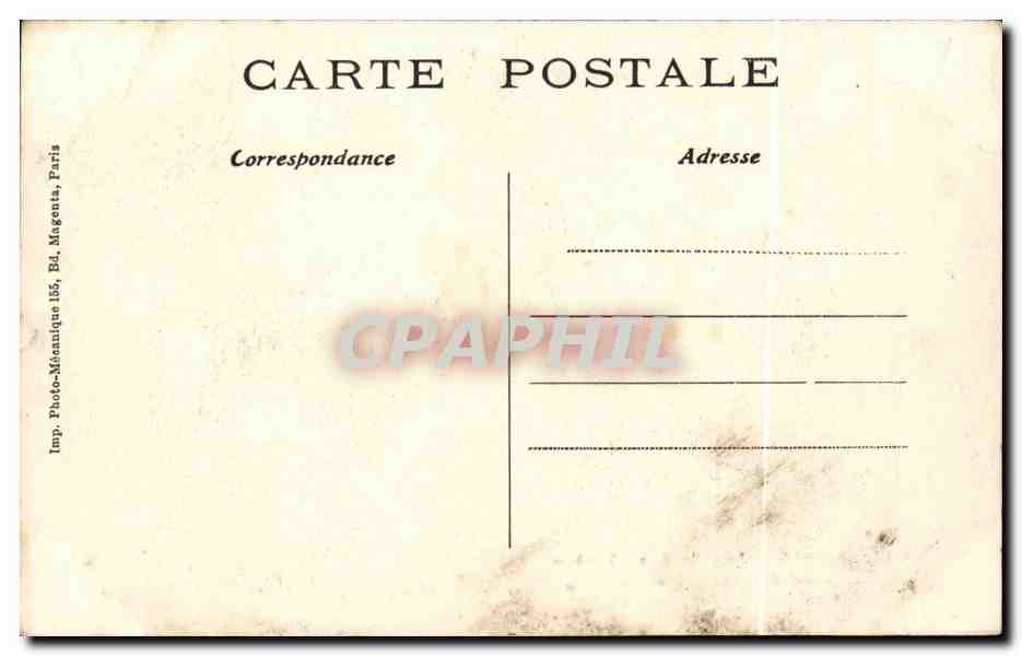 Paris 5 - Jardin des Plantes - Le Dromadaire - Camel - Chameau - CPA  — Rückseite