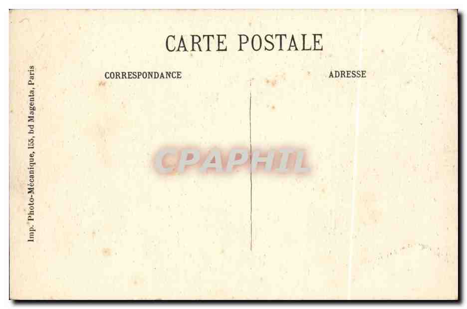 Paris 5 - Jardin des Plantes - Aye Aye de Madagascar - CPA  — Rückseite