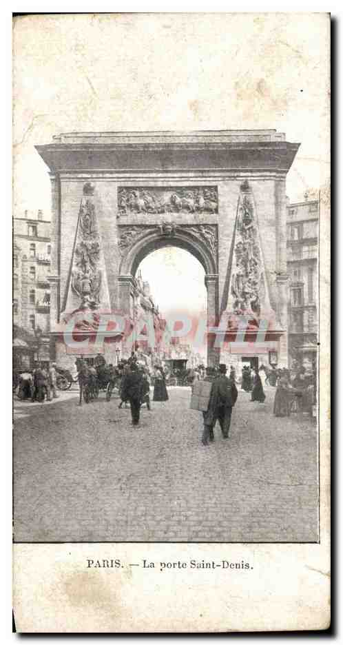 Paris - 10 - La Porte Saint Denis - CPA 