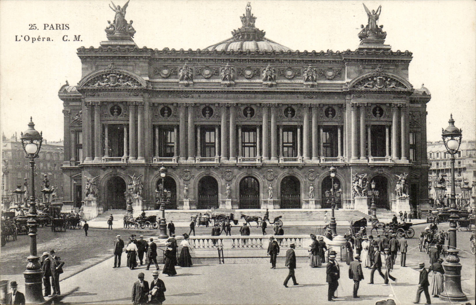 Paris - 8 - L'Opera - CPA 