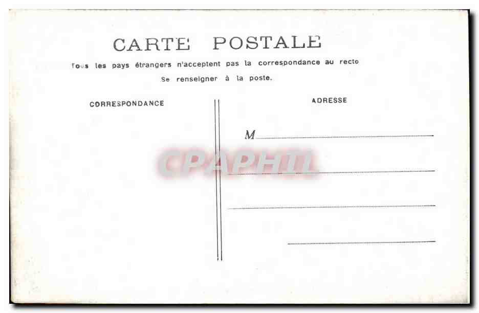 Paris 8 - L'Arc de Triomphe - CPA  — Verso
