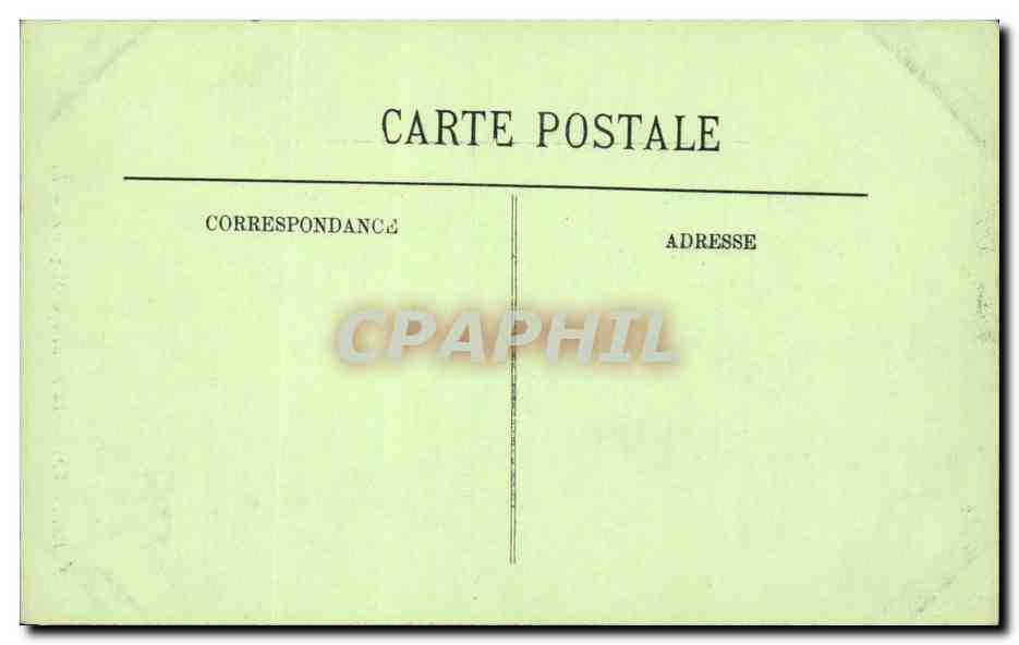 Paris cPA Bibliotheque Mazarine (library) — Verso