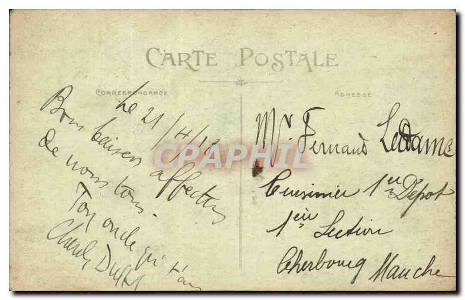 Paris 8 - La Madeleine et la Rue Royale - CPA  — Rückseite