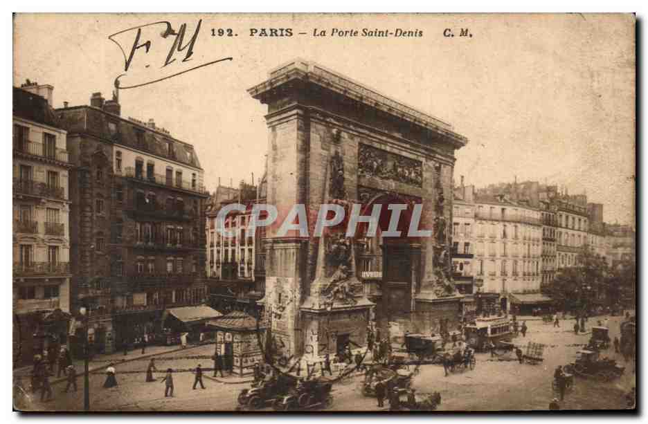 Paris 10 - La Porte Saint Denis - CPA 