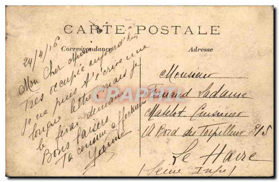Paris 10 - La Porte Saint Denis - CPA  — Verso