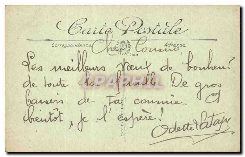 Paris - 7 - Le Dome des Invalides - CPA  — Rückseite