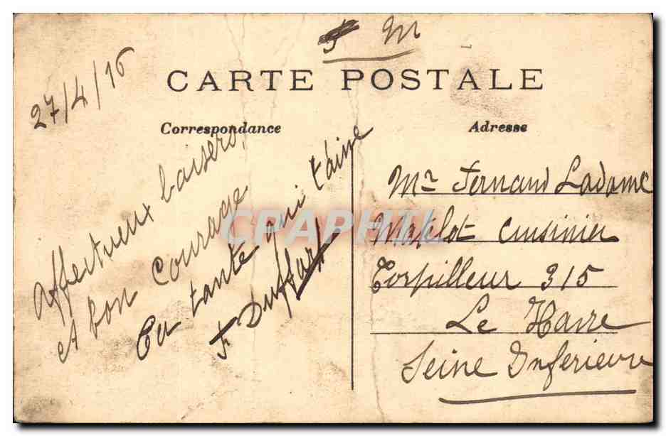 Paris - 10 - Statue et Place de la Republique - CPA  — Rückseite