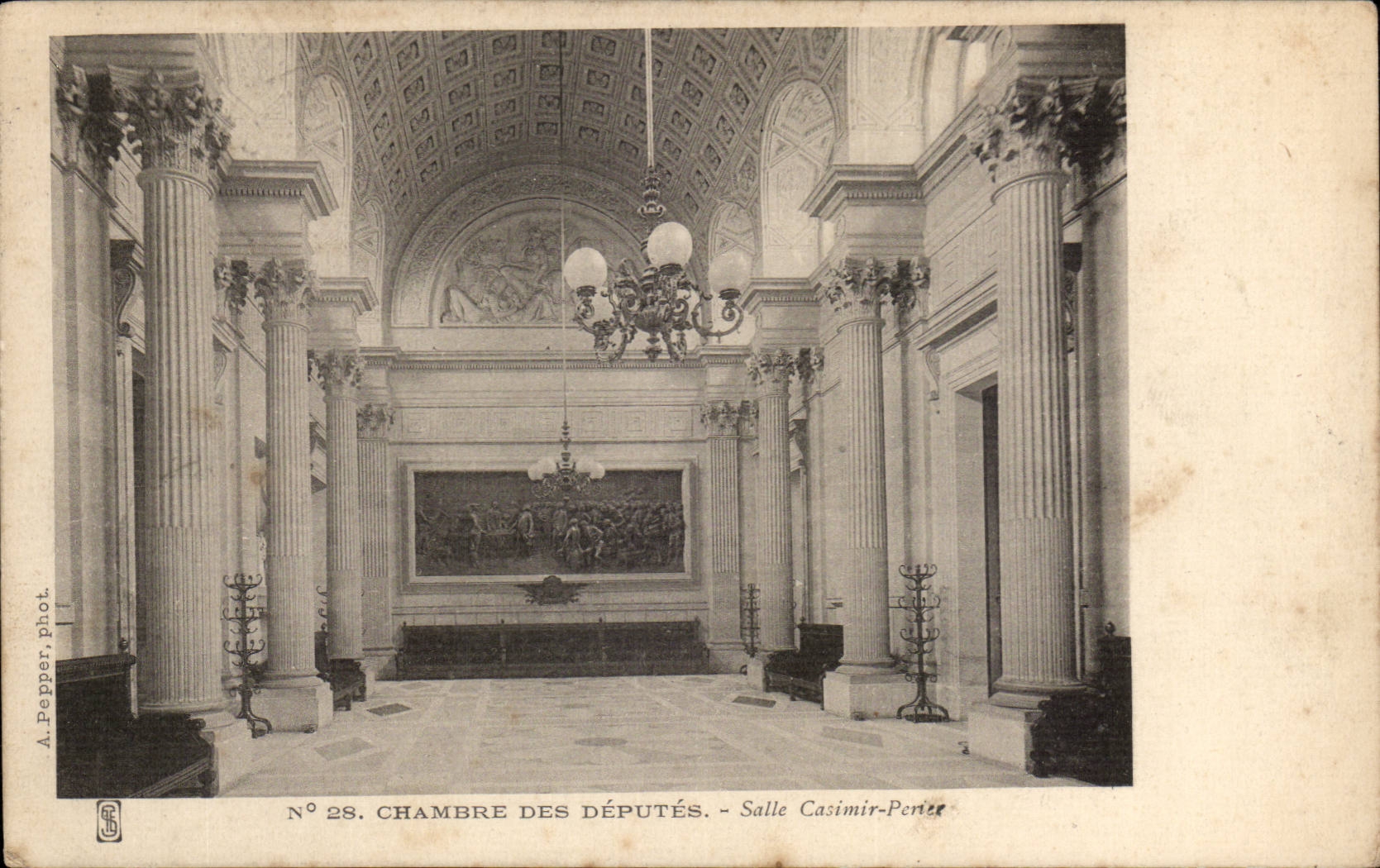 Paris - 7 - Chambre des Deputes - Salle Casimir Perrer - CPA 