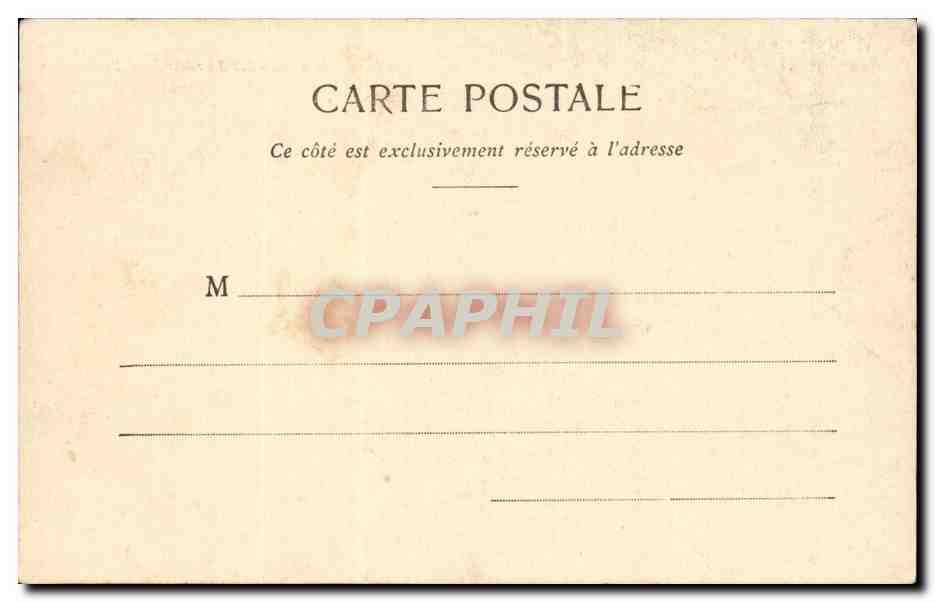 Paris - 1 - Le Jardin des Tuileries - CPA  — Verso