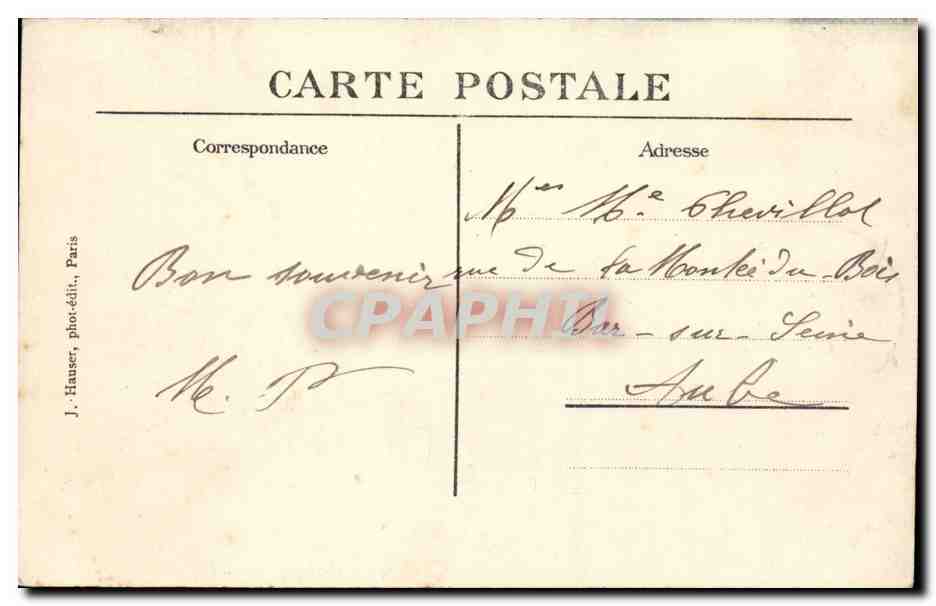 Paris - 7 - Hotel des Invalides - Tombeau de Napoleon CPA  — Rückseite