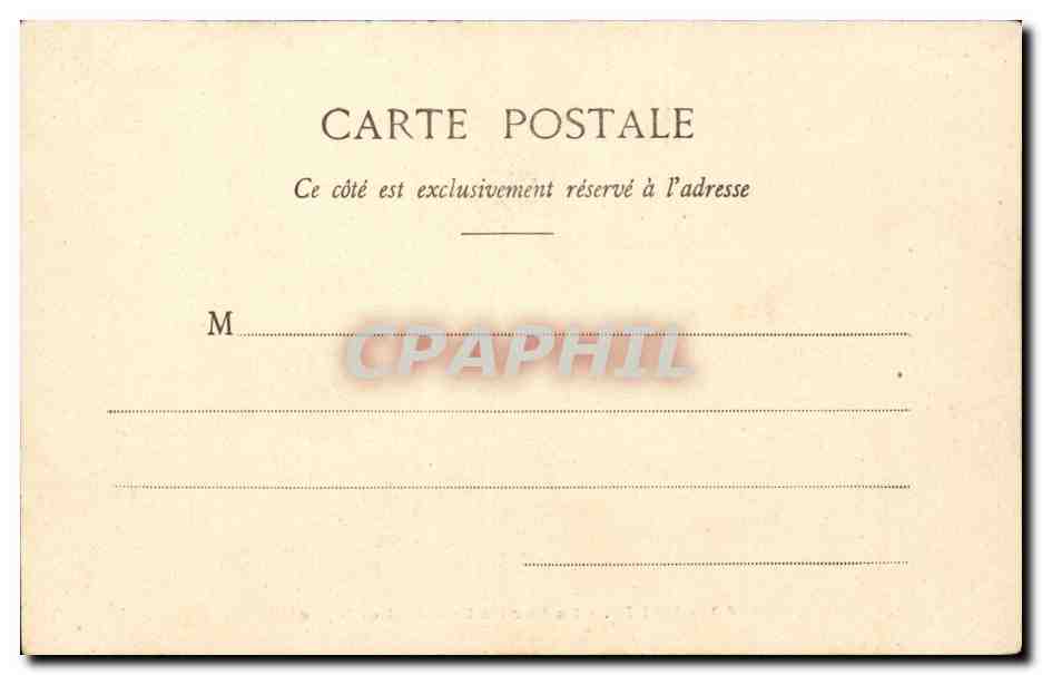 Paris - 16 - Le Lac du Bois de Boulogne CPA  — Rückseite