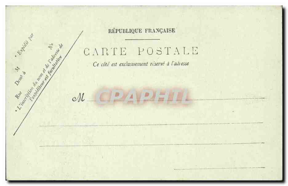 Paris - 10 - Eglise Saint Laurent CPA  — Verso