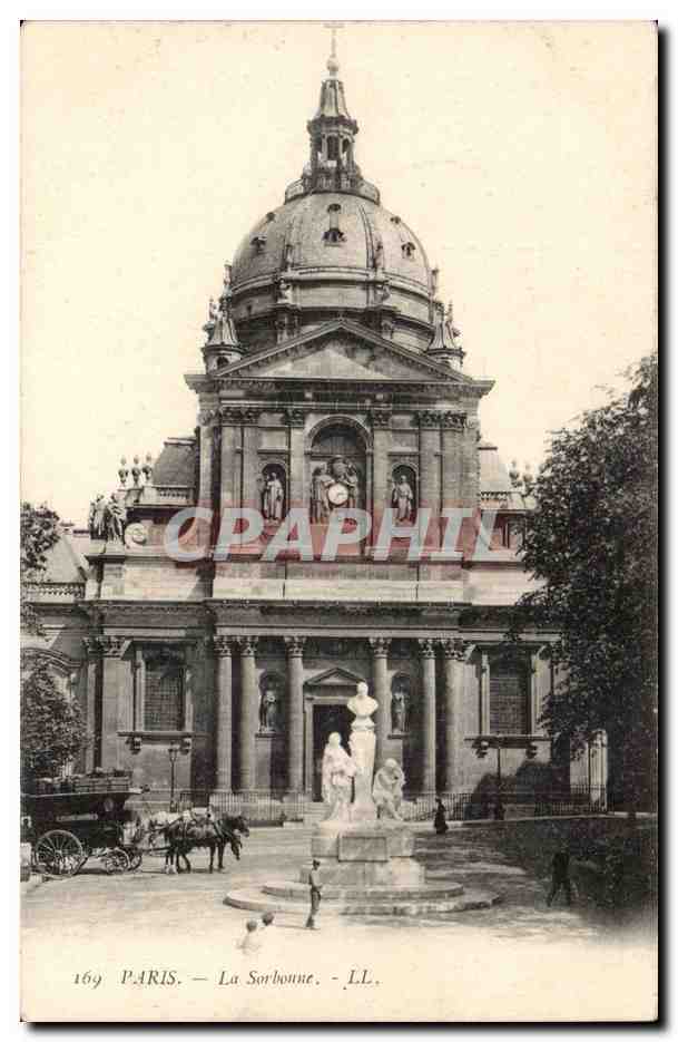 Paris - 3 - La Sorbonne CPA 
